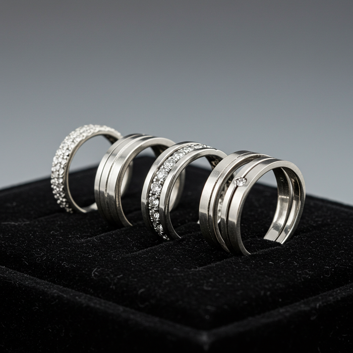 Elegant Sterling Silver Rings