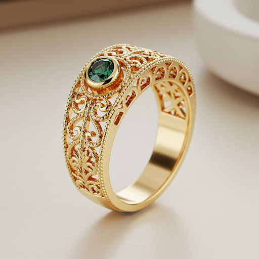 Elegant Gold Ring