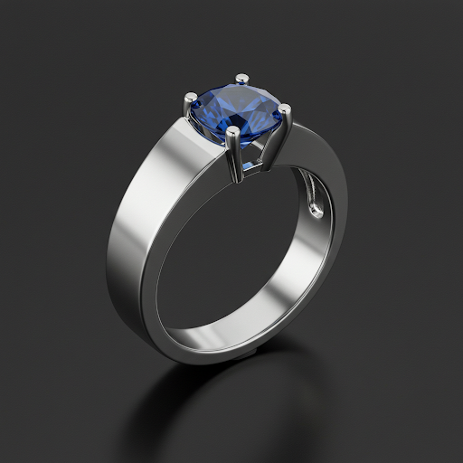 Sterling Silver Men's Ring