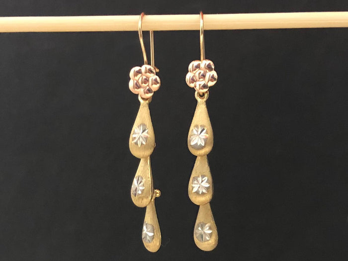 Aretes Oro. - JoyeriaParis