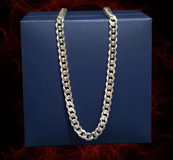 Sterling Silver Curb Chain-24"-SC-11