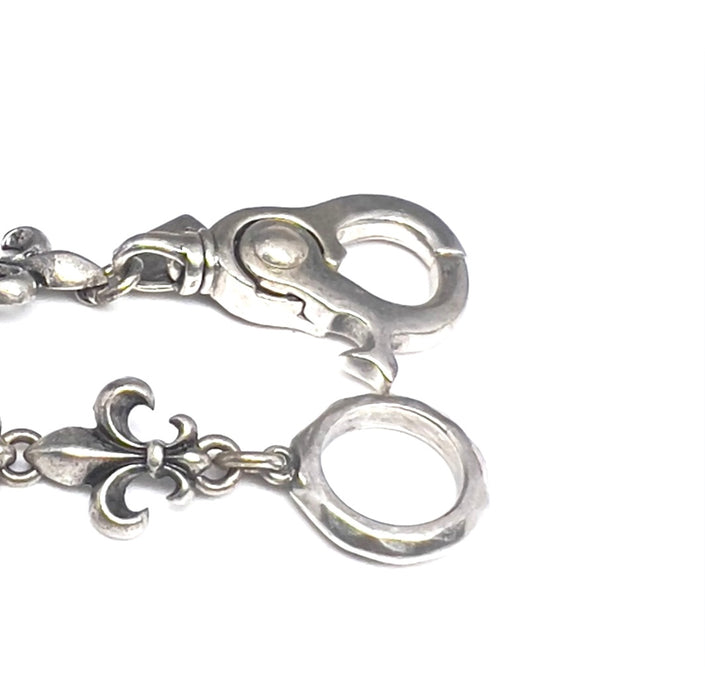 Stainless Steel Fleur De Lis Bracelet-CS-53