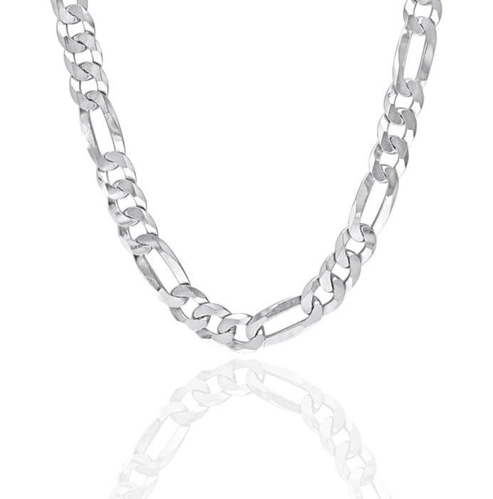 Sterling Silver Figaro Chain-24"-SC-08