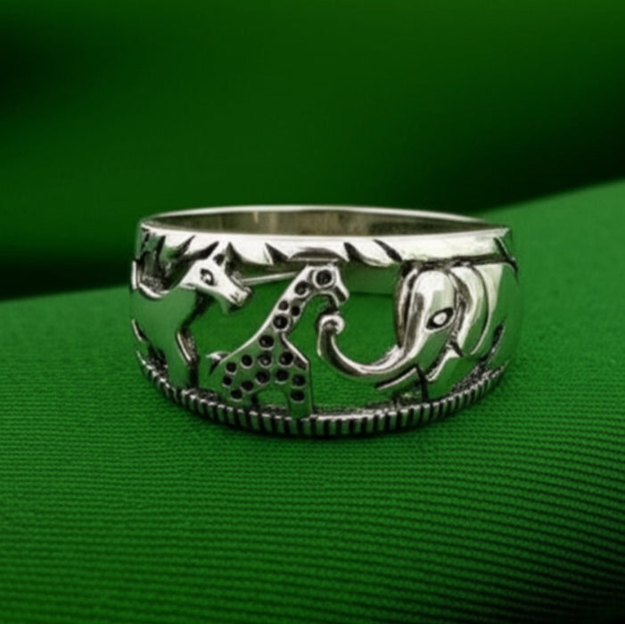 Sterling Silver Animal Themed Ring-SR-02