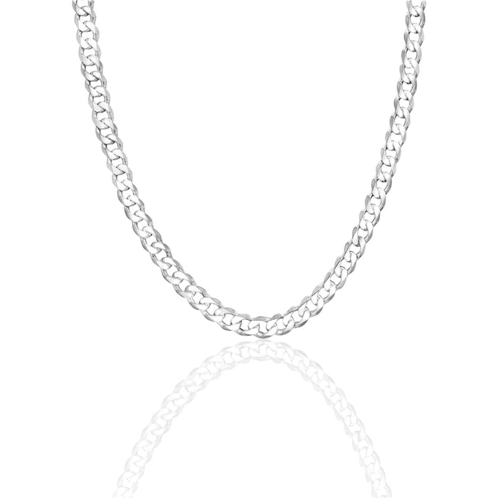 Sterling Silver Curb Chain-26"-SC-19