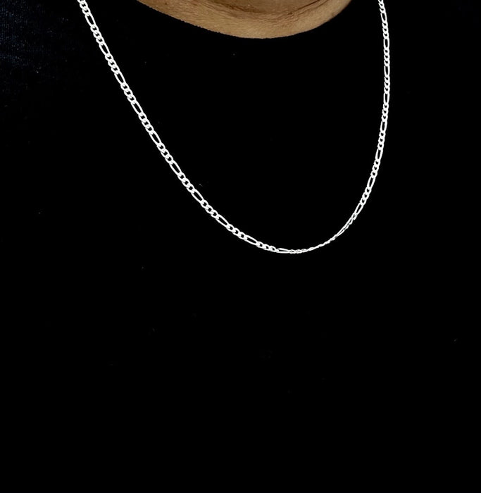 Sterling Silver Figaro Chain-26"SC-17