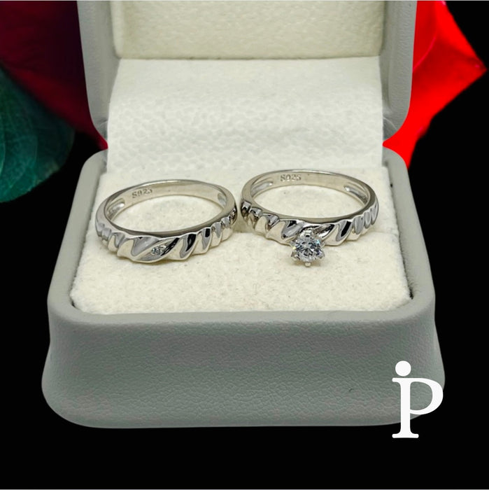 T-14 Trio de Anillos en .925 Plata.