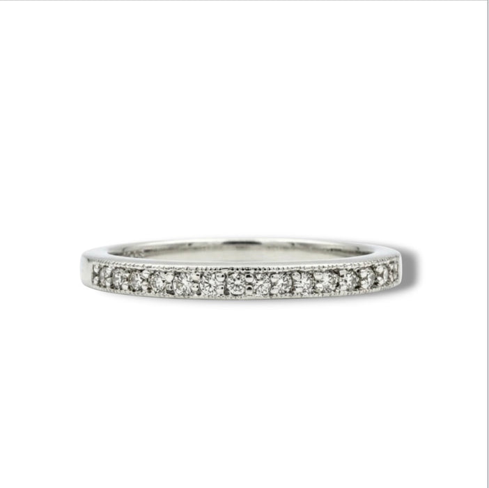 Sterling Silver Two-tone Marquise CZ Engagement Ring-ER-149