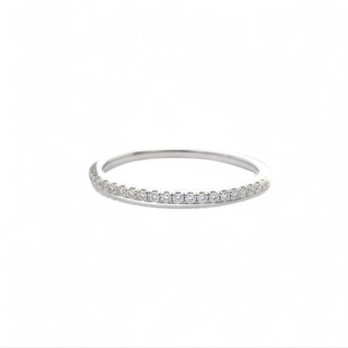 Sterling Silver CZ Marquise Halo Engagement Ring Set-ER-173