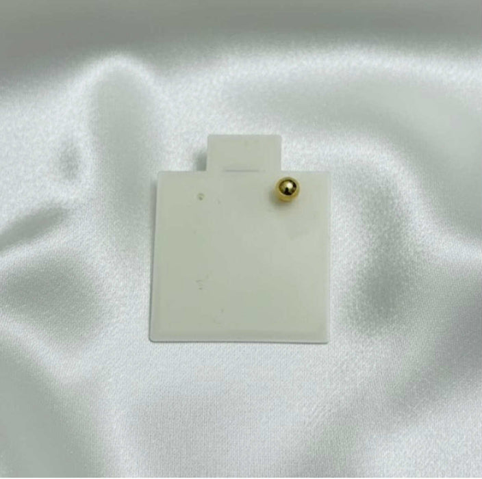 Solid 14K Yellow Gold Earring -Single-GE-64