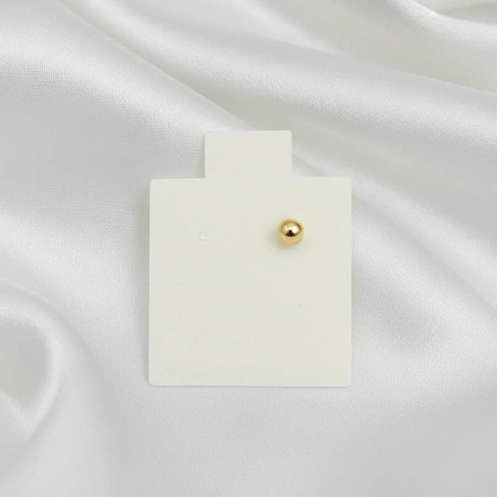 Solid 14K Yellow Gold Earring -Single-GE-65