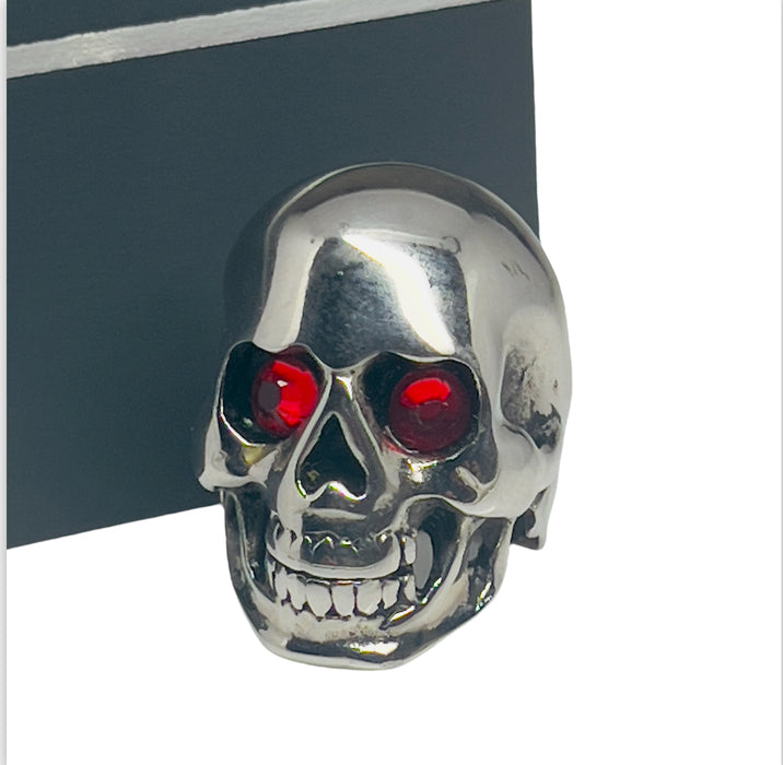 Stainless Steel Skull Men's Ring-CS-36