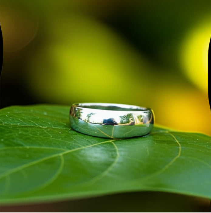 Sterling Silver Wedding Band 6mm-SW-02
