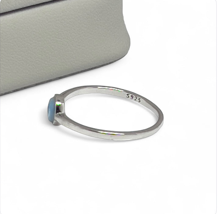 Sterling Silver Turkish Eye Ring-AE-121