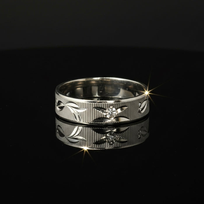 Sterling Silver Wedding Band 5mm-CL-15