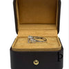 (ACP - 101) .925 Plata Anillo Corte Esmeralda & CZ Rubi - JoyeriaParis