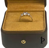 (ACP - 138) .925 Plata Set Anillo Circonita Cúbica Trasparente - JoyeriaParis