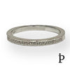 (ACP - 145) .925 Plata Set Anillo Circonita Cúbica Corte Princesa - JoyeriaParis