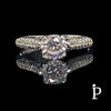 (ACP - 69) .925 Plata Anillo CZ Corte Redondo. - JoyeriaParis