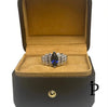 (ACP - 84) .925 Plata Anillo Corte Marquesa Azul - JoyeriaParis