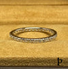 (ACP - 91) .925 Plata Set Anillos solitario de circonita cúbica - JoyeriaParis