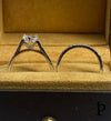 (ACP - 91) .925 Plata Set Anillos solitario de circonita cúbica - JoyeriaParis