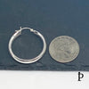 (ALP - 49) .925 Plata Aretes De Gancho - JoyeriaParis