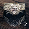 Anillos De Plata De Ley Boda CZ - JoyeriaParis