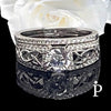 Anillos De Plata De Ley CZ Pavé Celta - JoyeriaParis