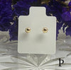 (AO - 02)14K Aretes Oro Amarillo Vaca - JoyeriaParis