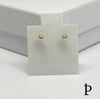 (AO - 42) 14K Aretes Oro Amarillo Con Una Pequena Nina De Mexico - JoyeriaParis