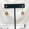 (AO - 47) 14K Aretes Virgen de Guadalupe - JoyeriaParis