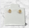 (AO - 95) 14K Aretes Oro Amarillo Perro - JoyeriaParis