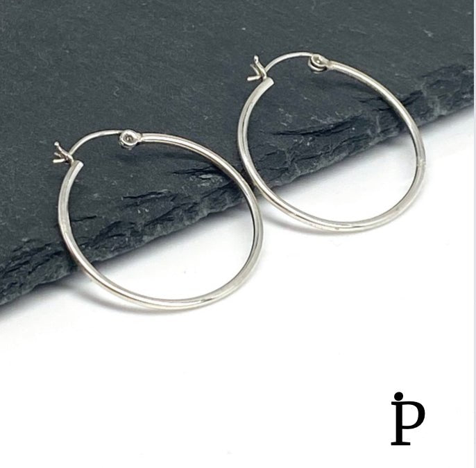 (AP - 06) .925 Plata Aretes Arracadas - JoyeriaParis