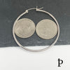 (AP - 07) .925 Plata Aretes Arracadas - JoyeriaParis