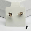 (AP - 08) .925 Plata Aretes Bola - JoyeriaParis