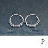 (AP - 30) .925 Plata Arracadas Bali (chicas) - JoyeriaParis