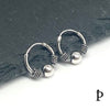 (AP - 32) .925 Plata Arracadas Bali - JoyeriaParis