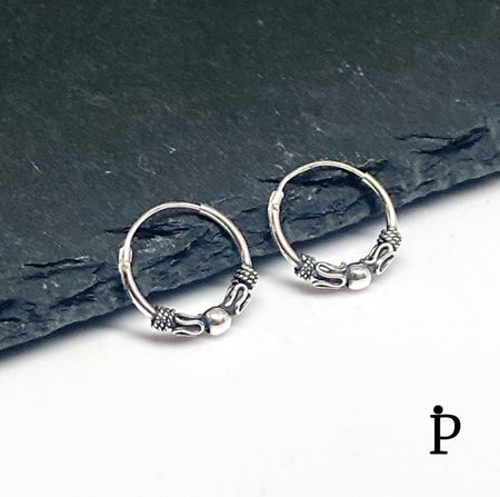 (AP - 34) .925 Plata Aretes Arracadas - JoyeriaParis