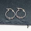 (AP - 35) .925 Plata Aretes Arracadas - JoyeriaParis