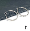 (AP - 50) .925 Plata Aretes Arracadas - JoyeriaParis