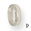 (ARG - P10) .925 Plata Argolla Unisex, Mide 6 mm Aprox. - JoyeriaParis