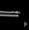 (CEP - 56).925 Plata Pulsera con Placa ID,Para Hombre - JoyeriaParis