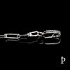 (CEP - 60).925 Plata Bracelet 2.8MM Paper Clip - JoyeriaParis