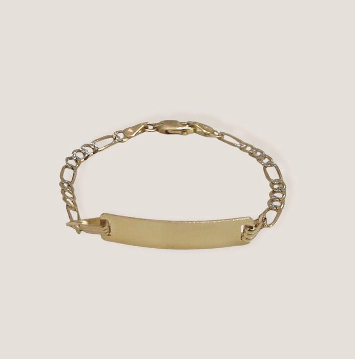 (PSO - 10) 14K Pulsera para niño - JoyeriaParis