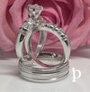 T - 3 Trio de Anillos en .925 Plata. - JoyeriaParis