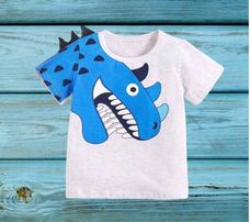 (RNN-70) T-shirt for boys 3 - 4 years with print